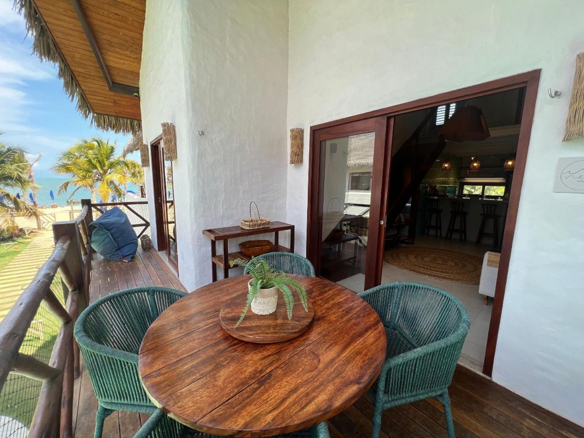 Ap Vila Mar Pe Na Areia Com Vista Para O Mar E Piscina Барра-Гранде Экстерьер фото